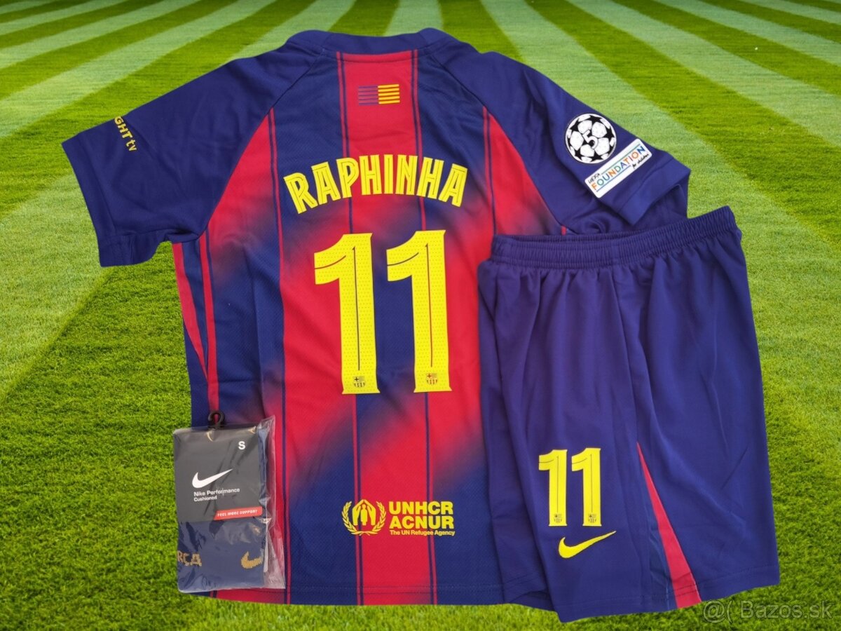 dres RAPHINHA FC Barcelona home edition 25/26
