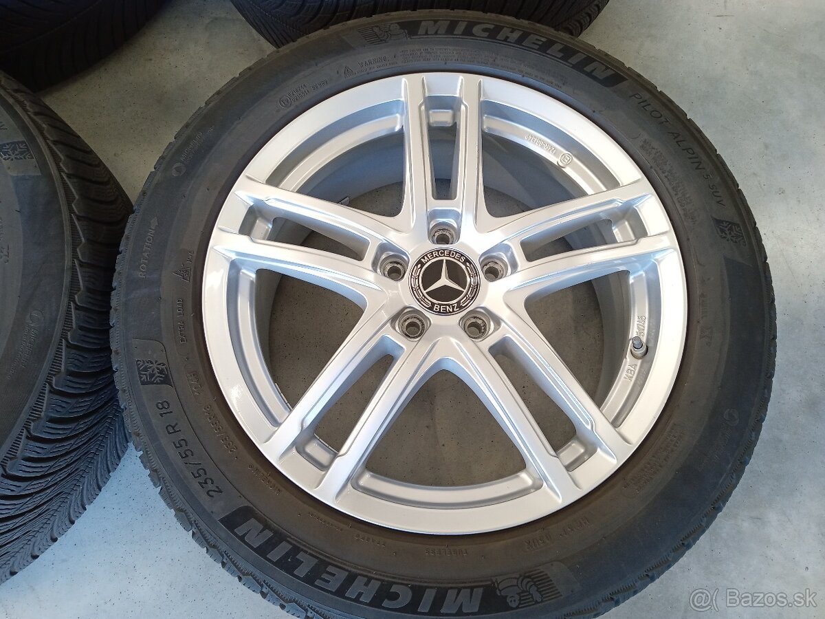 Predam zimne ALU 5x112 R18 7,5J ET53 DEZENT MERCEDES GLA