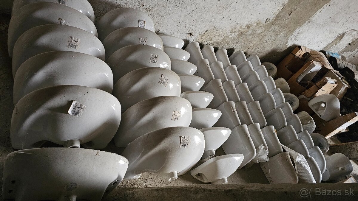 Umývadlo, záchod, pisoár