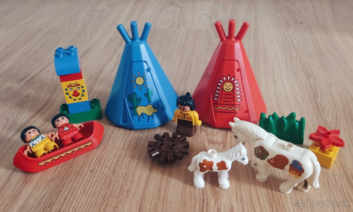2436 LEGO Duplo Indiánsky camp