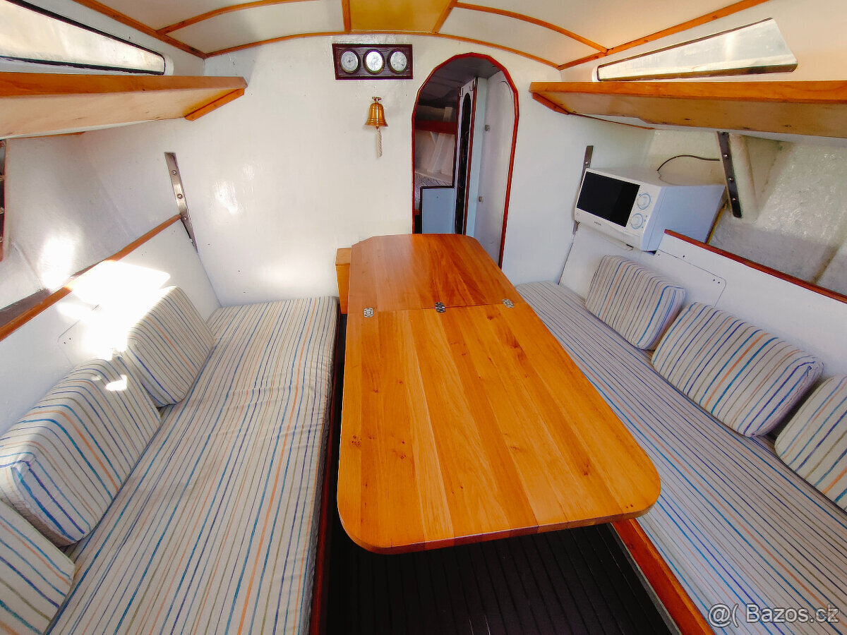 Kajutová plachetnica 9 m