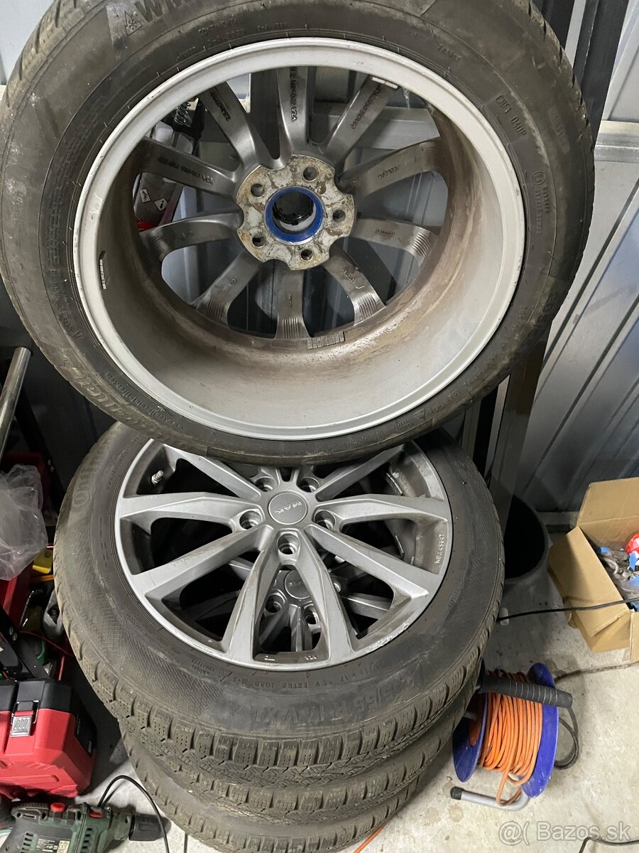 Predám elektróny +zmine pneu r17