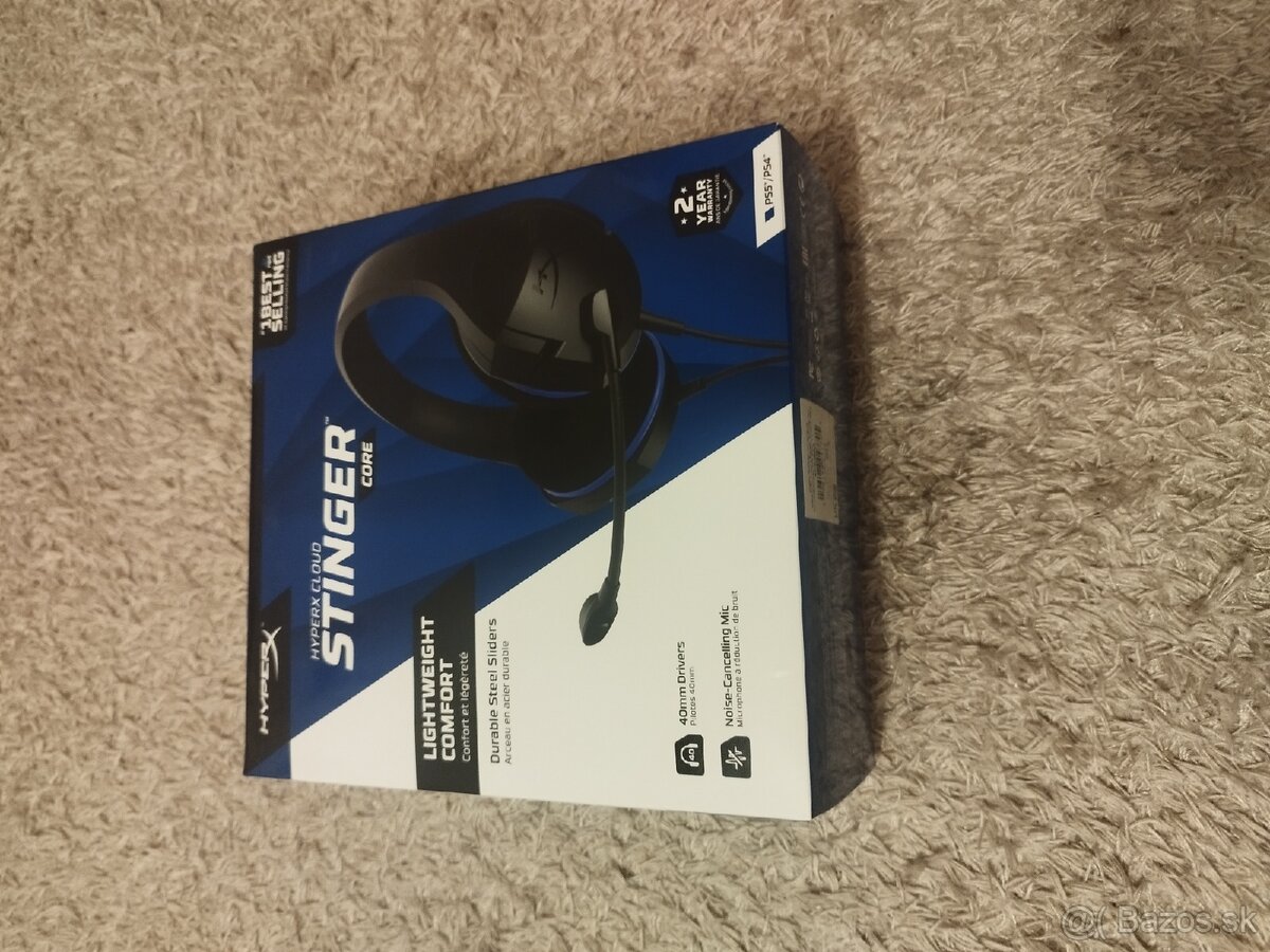 Herné slúchadlá hyperx Cloud stinger