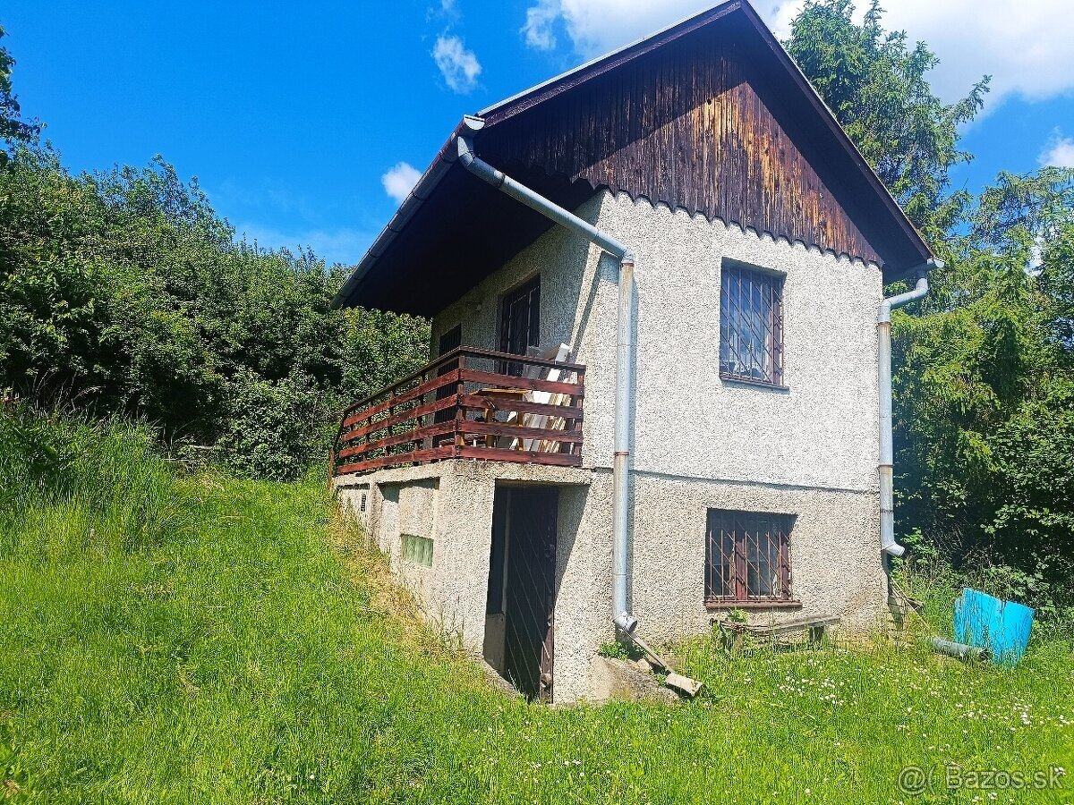 Záhrada s chatkou Račí potok