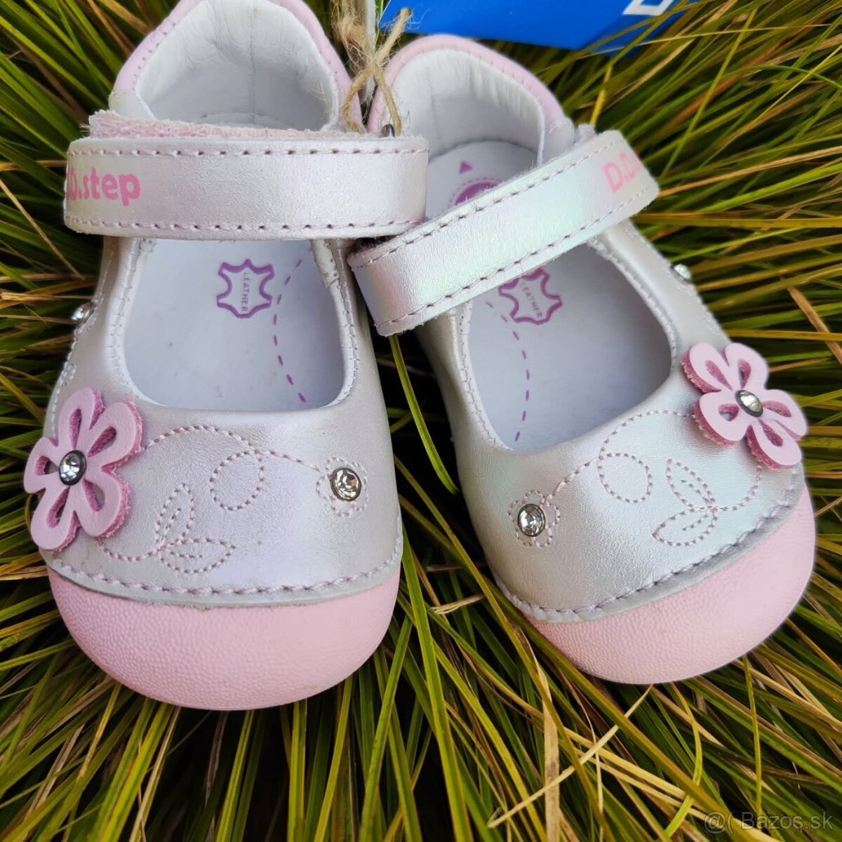 Detské kožené topanocky