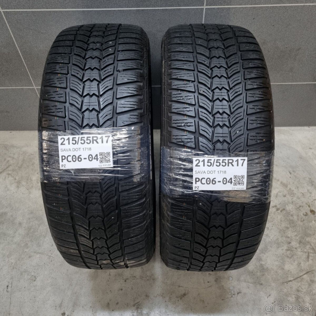 Zimné pneumatiky 215/55 R17 SAVA