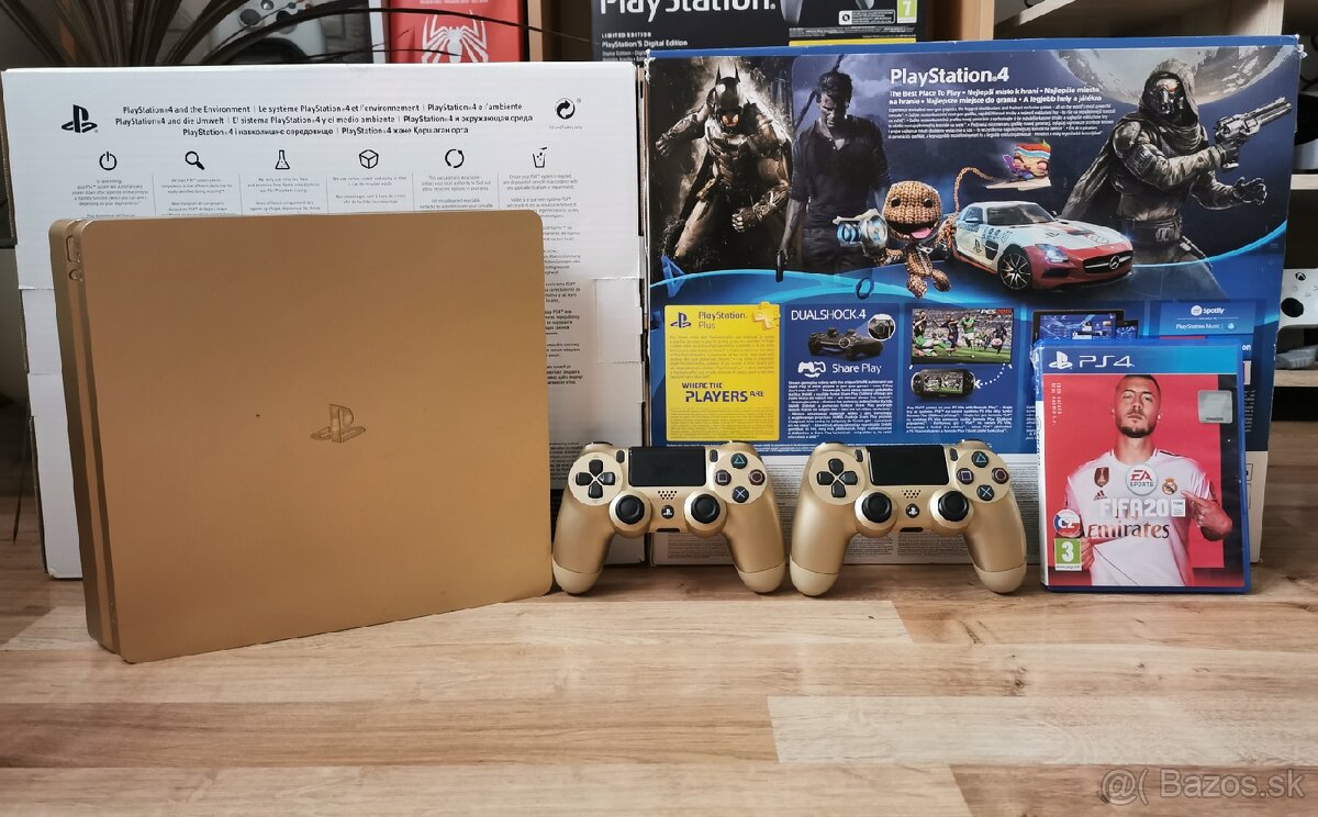 PS4 SLIM 500GB Gold Edition