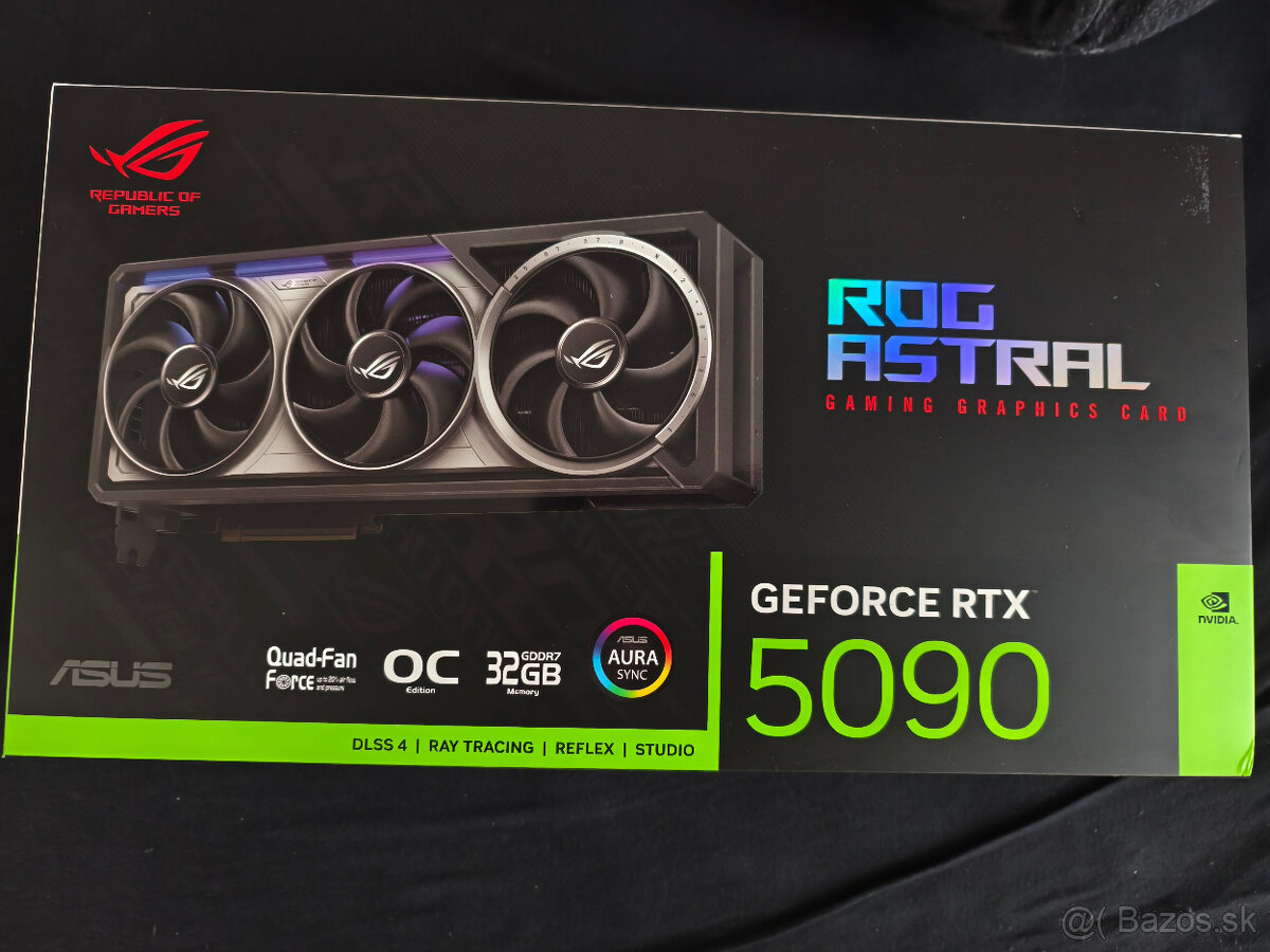 Asus ROG Astral GeForce RTX 5090 OC 32GB - NOVA
