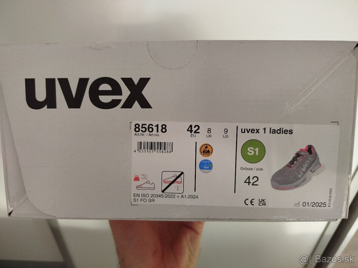 Pracovná obuv UVEX