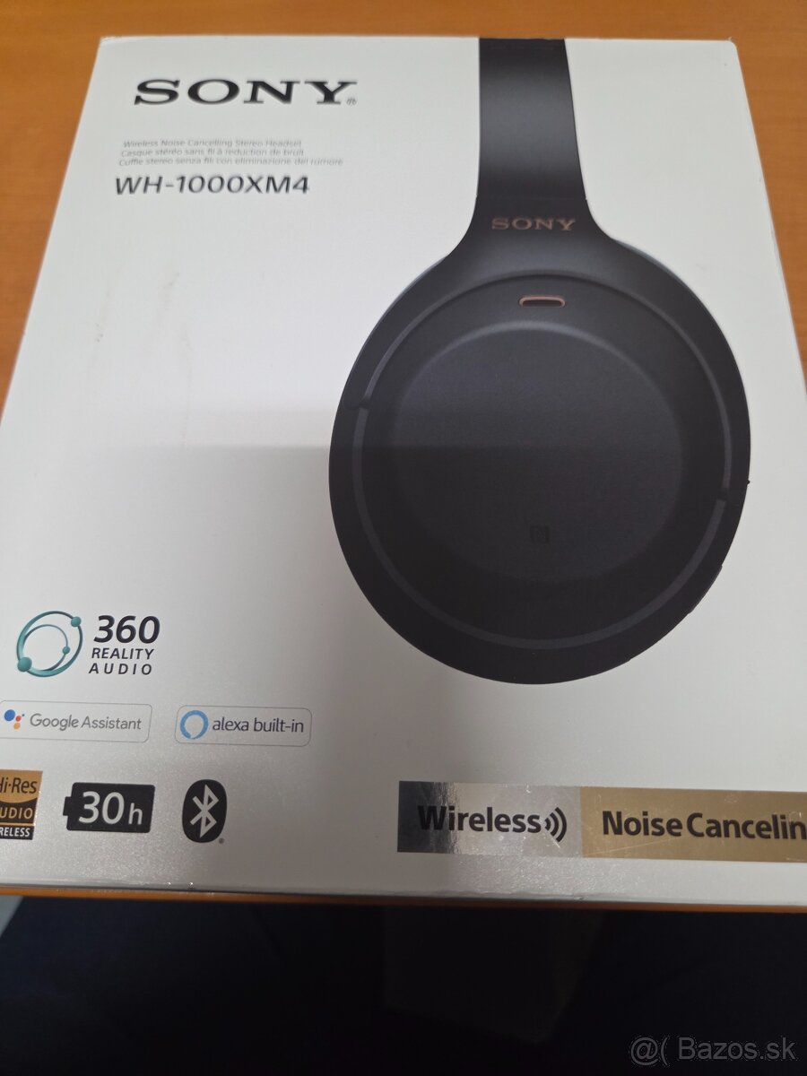 Sluchadla Sony WH-1000XM4