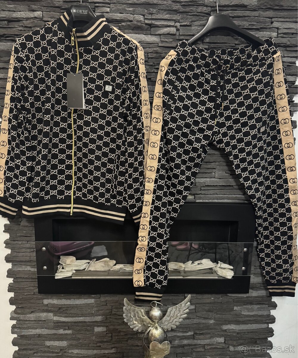 Čierna pánska súprava Gucci
