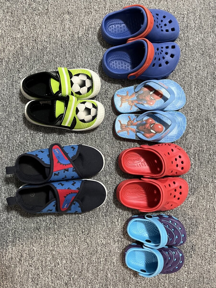 Detská obuv veľkosť 20, 26,27,30