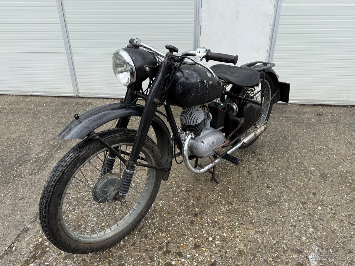 Čz 125 T s TP+STK+SPZ aj vymena