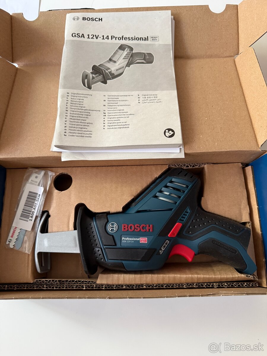 Aku píla chvostova Bosch GSA 12V-14