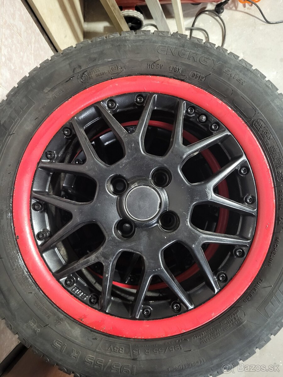 BBS 4x100 et45 195/55 r15
