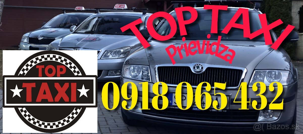 Práca v taxislužbe v Prievidzi