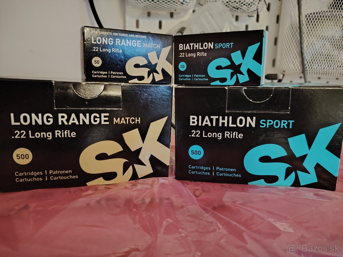 .22LR - SK ammunition (Long Range Match a Biathlon)