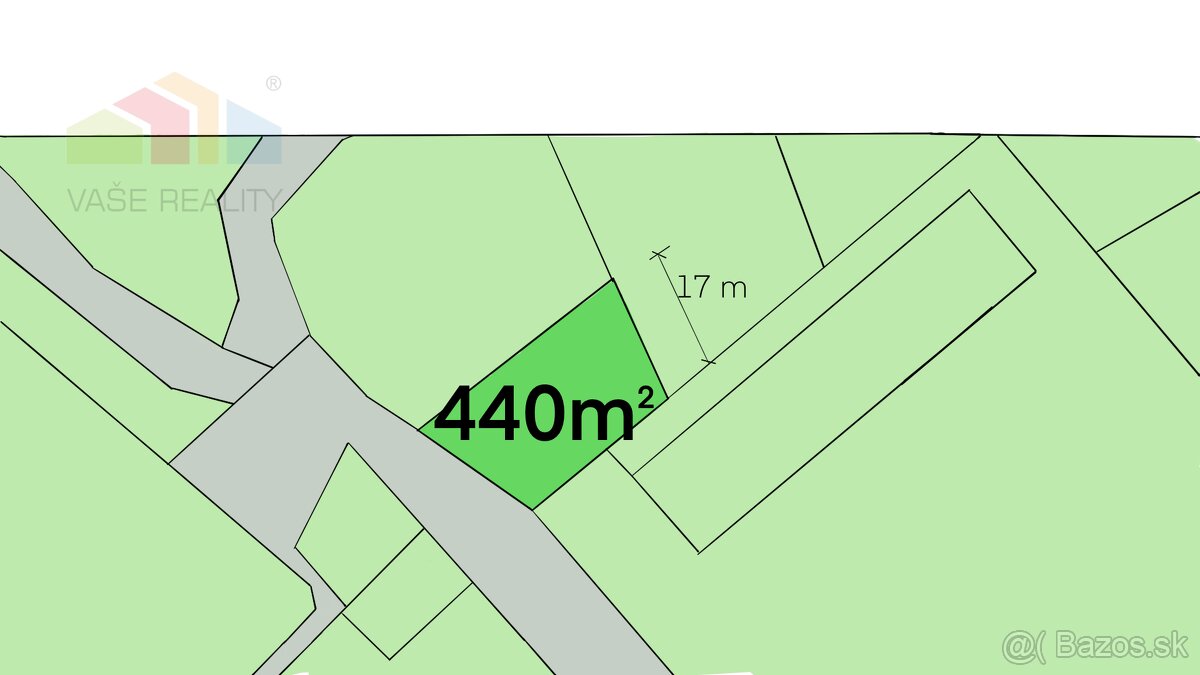 Na predaj Stavebný pozemok Ilava, 442 m2