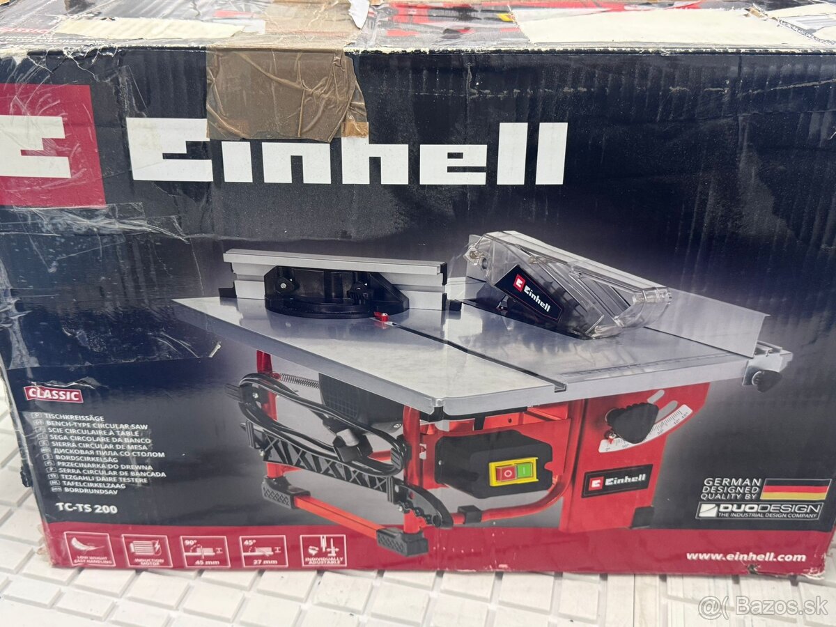 Stolová kotúčová píla Einhell TC-TS 200