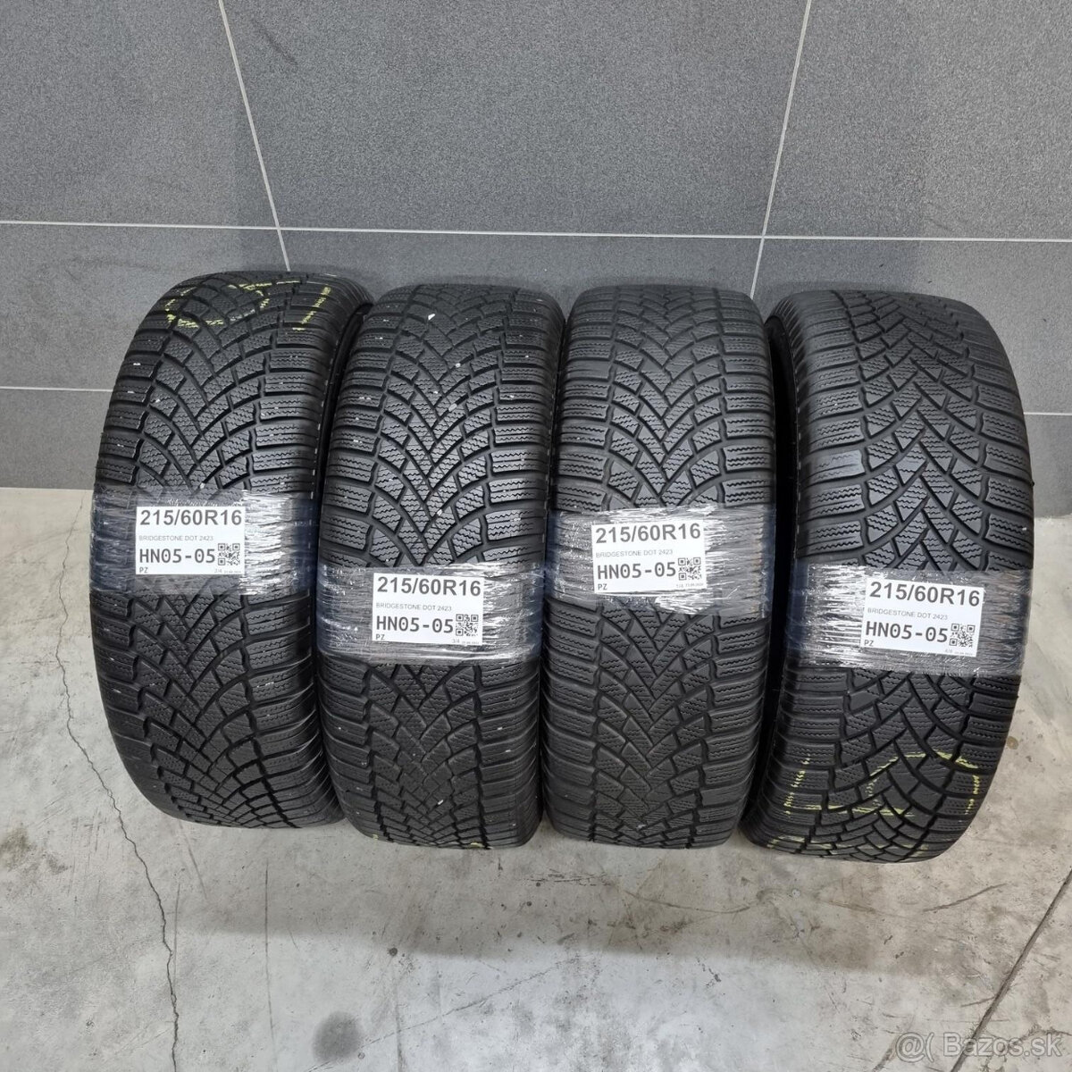 Zimné pneumatiky 215/60 R16 BRIDGESTONE DOT2423