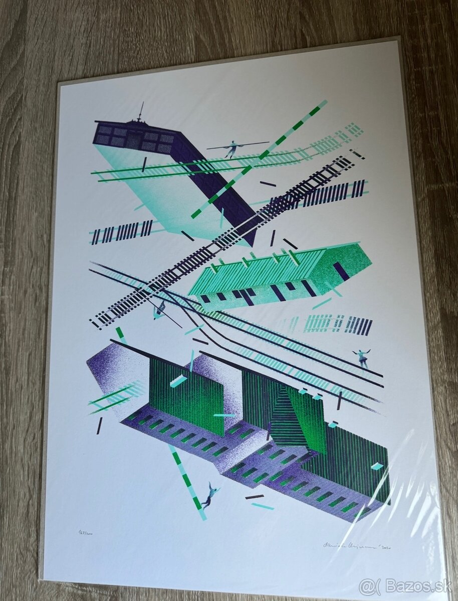 Grafika Čierne diery 10