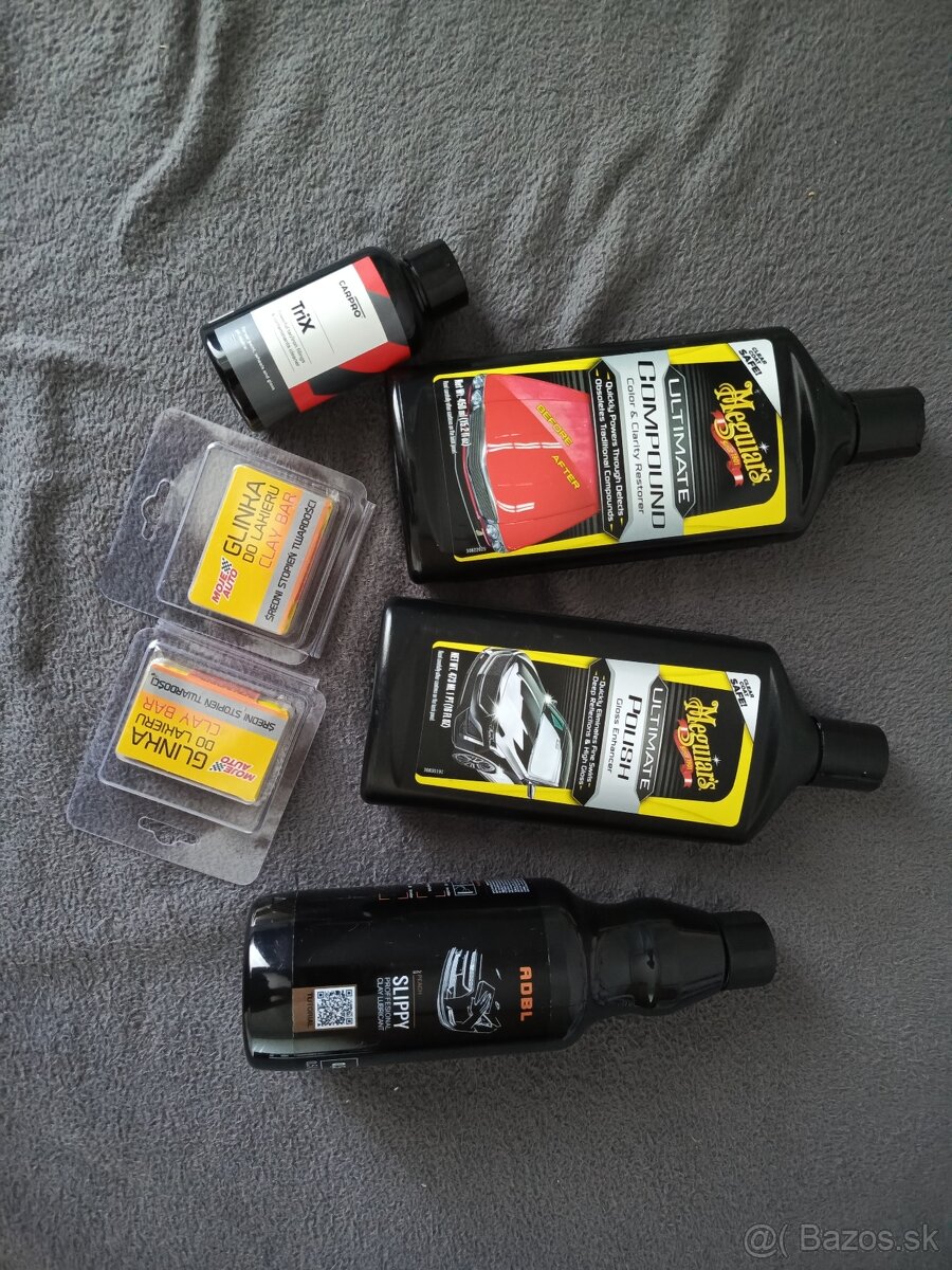 Veci na "autodetailing" (leštenka, clay, lubrikant..)