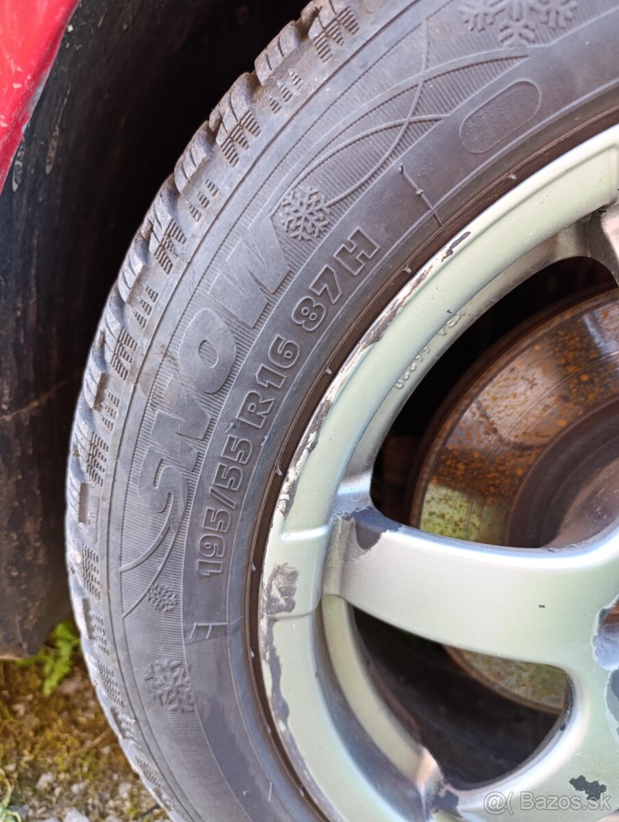 4x100 r16 195/55 R16 zimné - nové