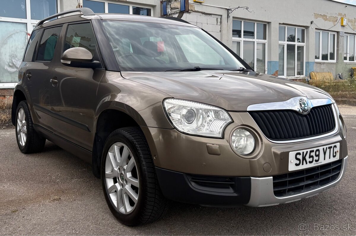 Škoda Yeti 2.0TDI 103KW 4x4 XENON DOVOZ GB