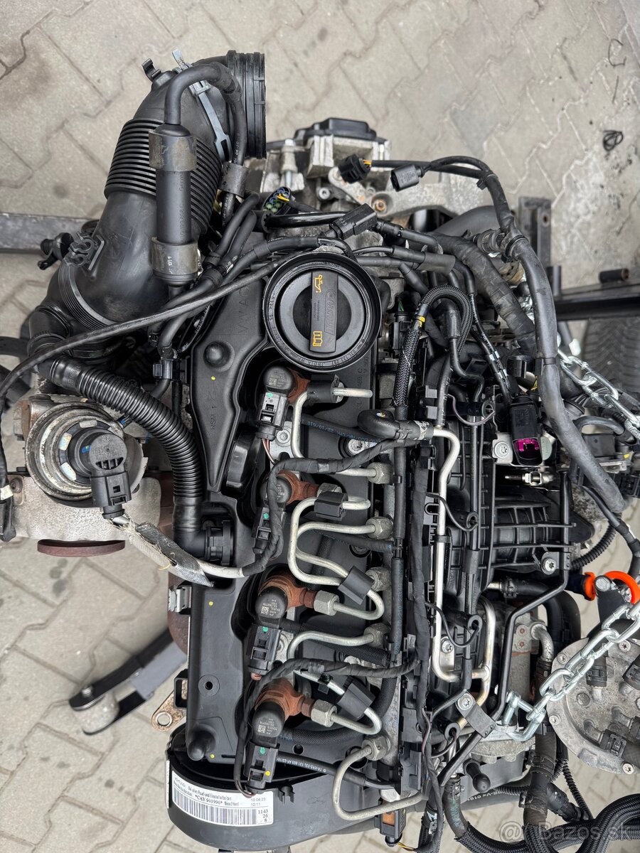 Motor 1.6tdi CAY kompletný
