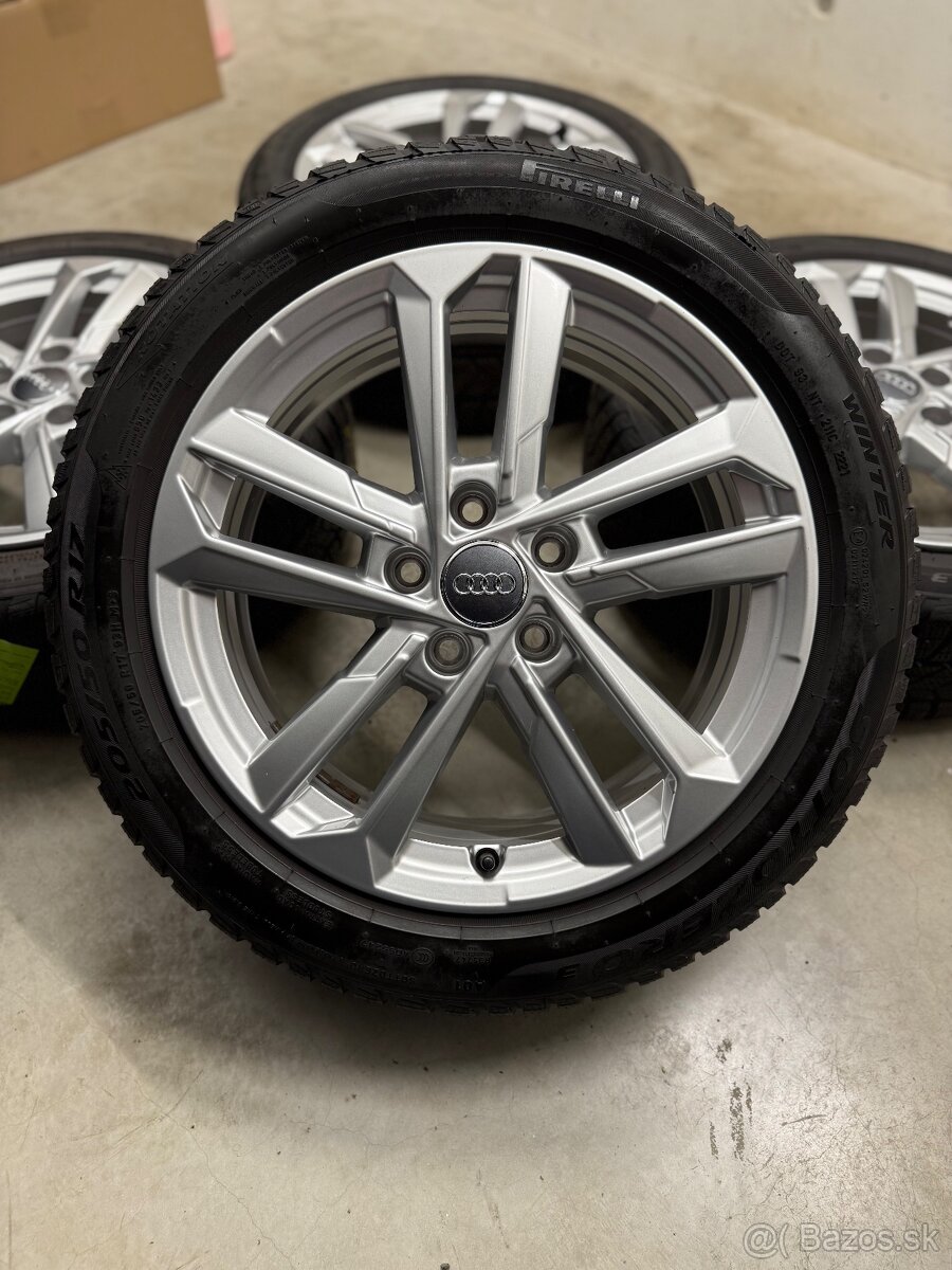 Zimná sada 5x112 R17 , 205/50/17 Audi A3 , Golf , Octavia