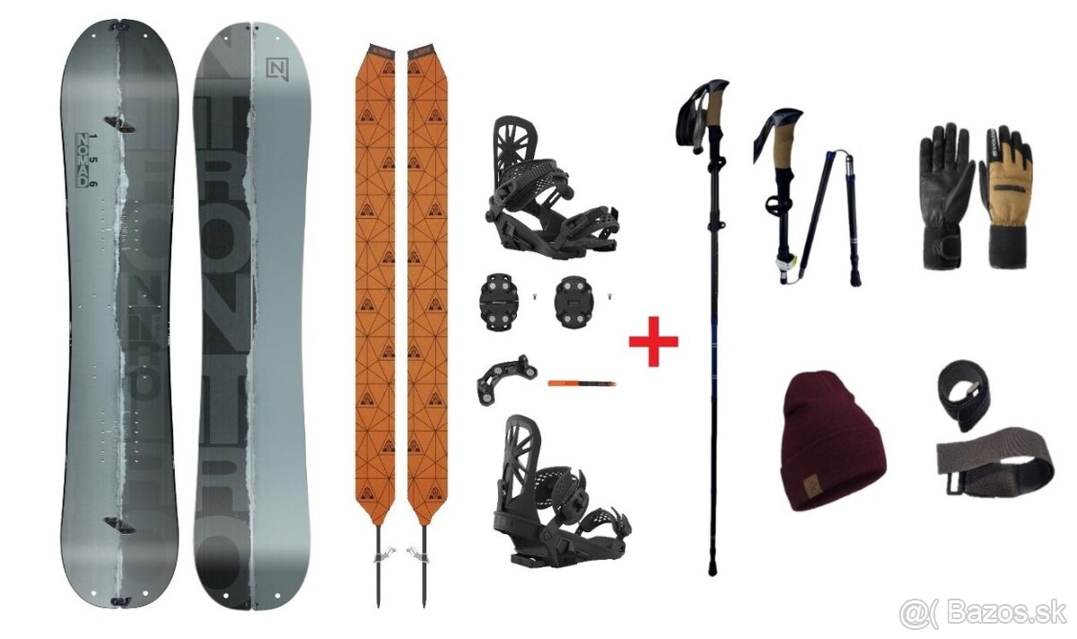 Splitboard SET Nitro + ZDARMA doplnky
