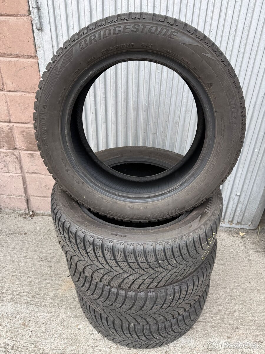 Zimne pneumatiky BRIDGESTONE 205/55 R16
