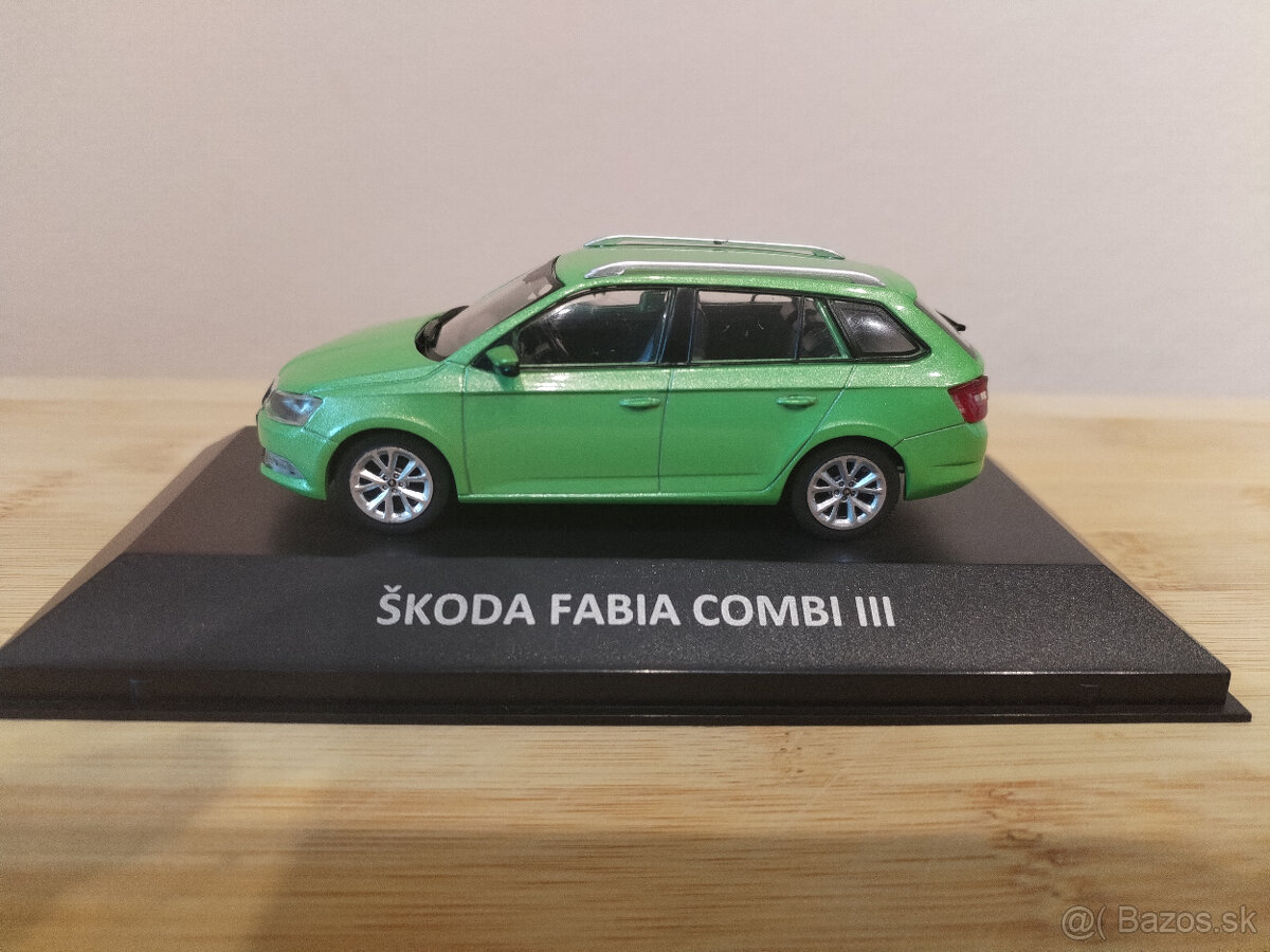 Predám model Škoda Fabia Combi 3 v mierke 1:43 od DeAgostini