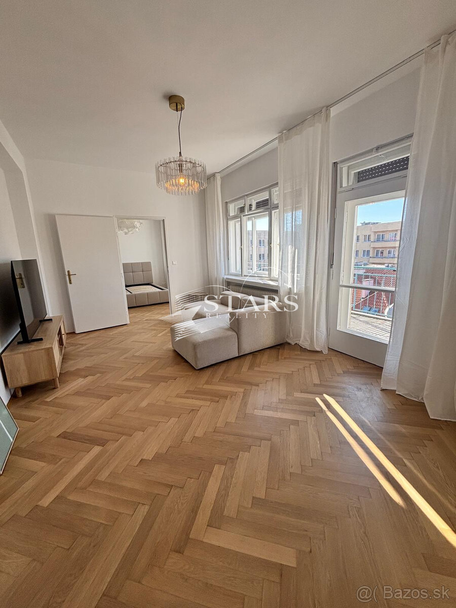 Ponúkame na prenájom 2 izbový byt v srdci  Bratislavy