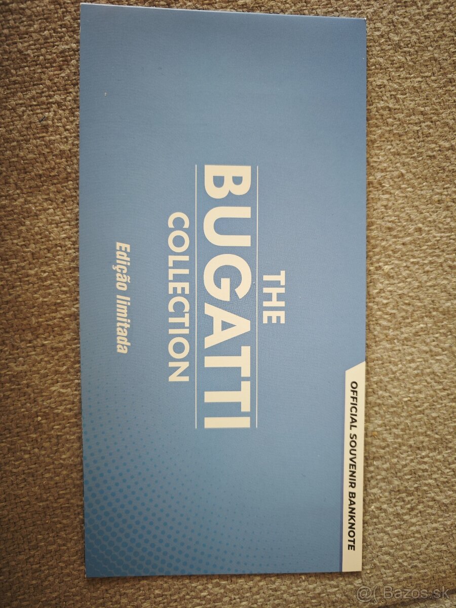 0€ bankovka Bugatti