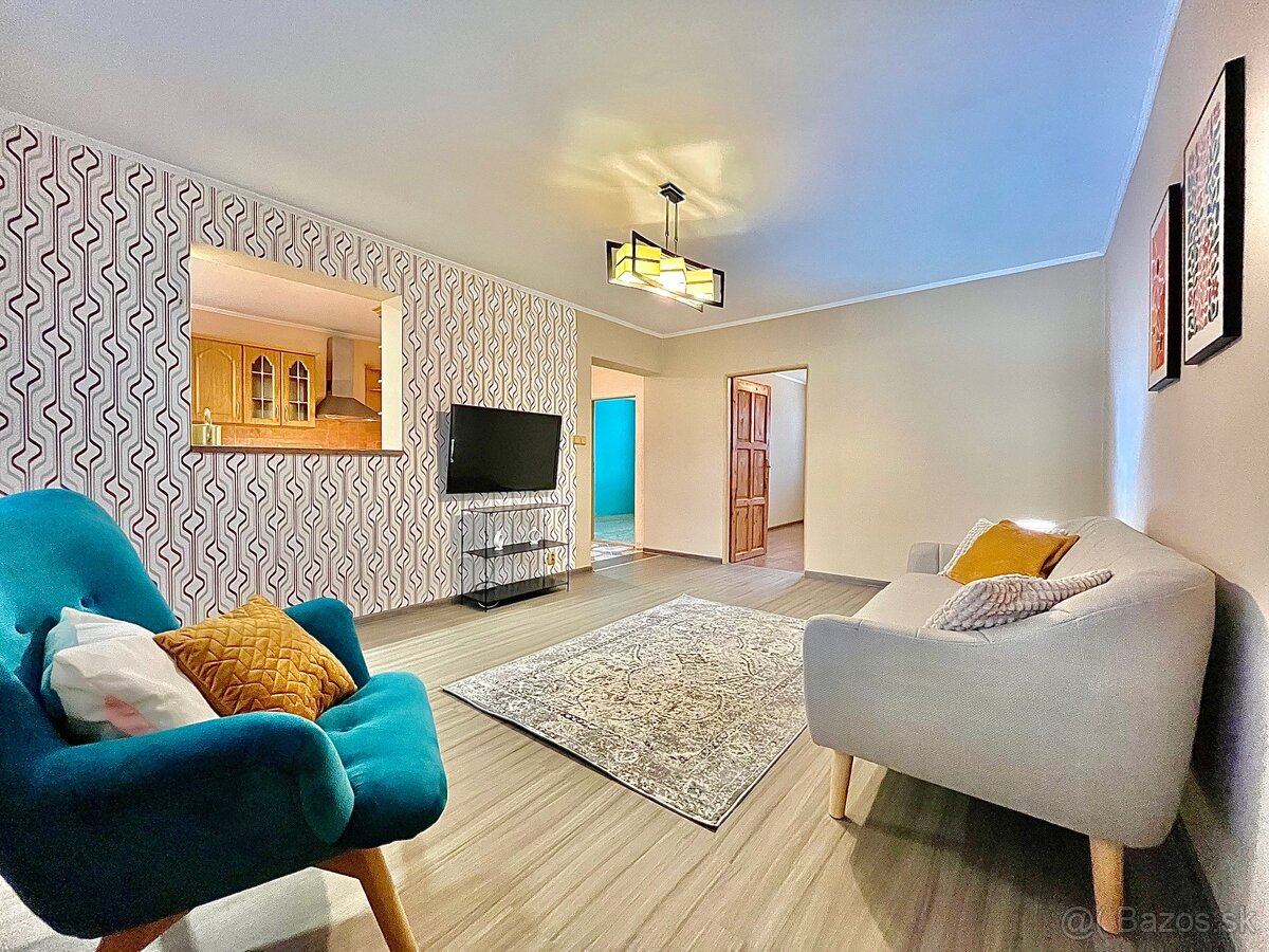 3 izbový byt so záhradkou, garážou, Čemerné