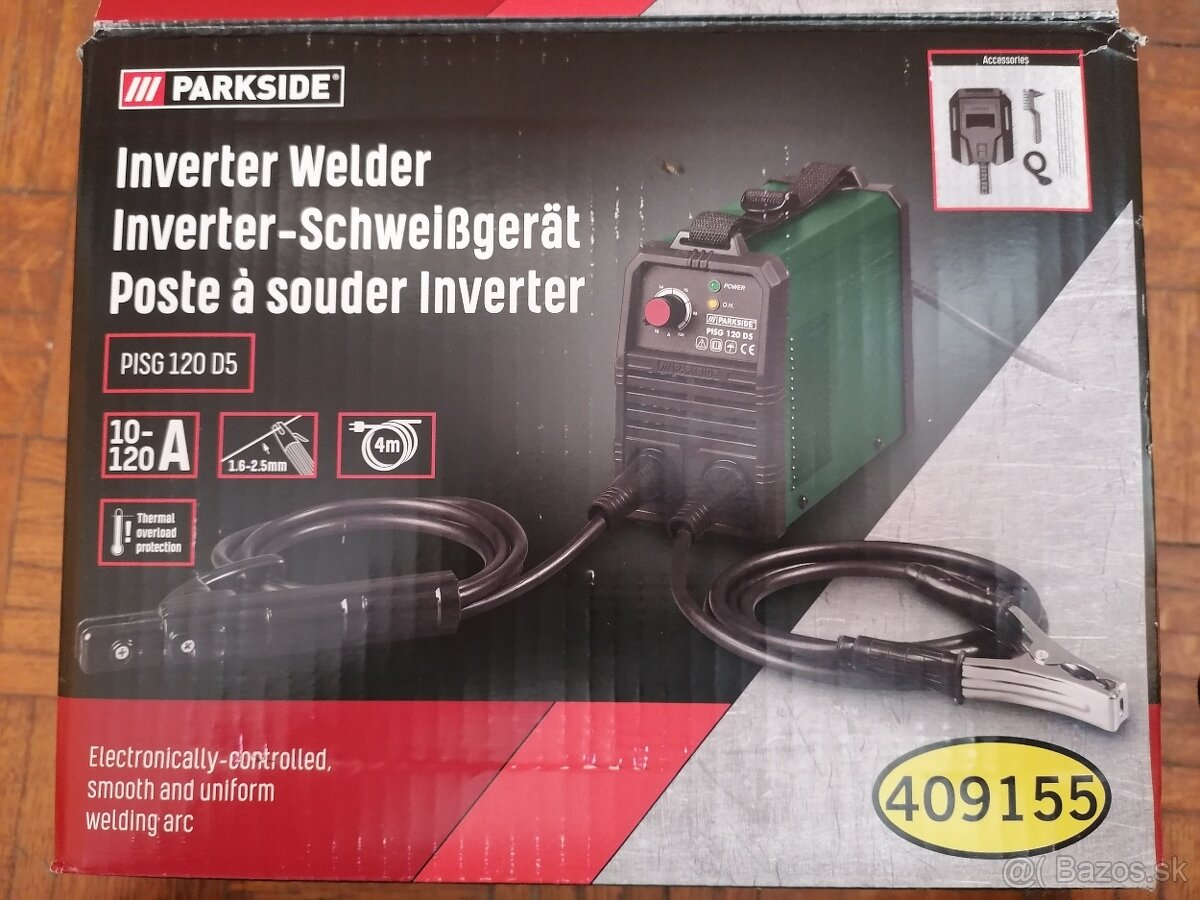 Zvárací invertor Parkside PISG 120D5