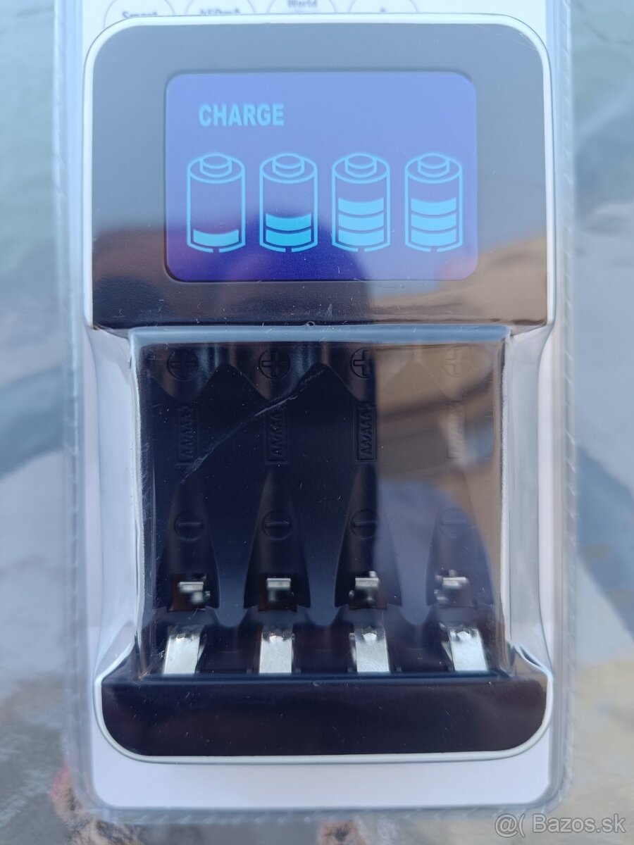 Predám nabíjačku batérií Solight DN25