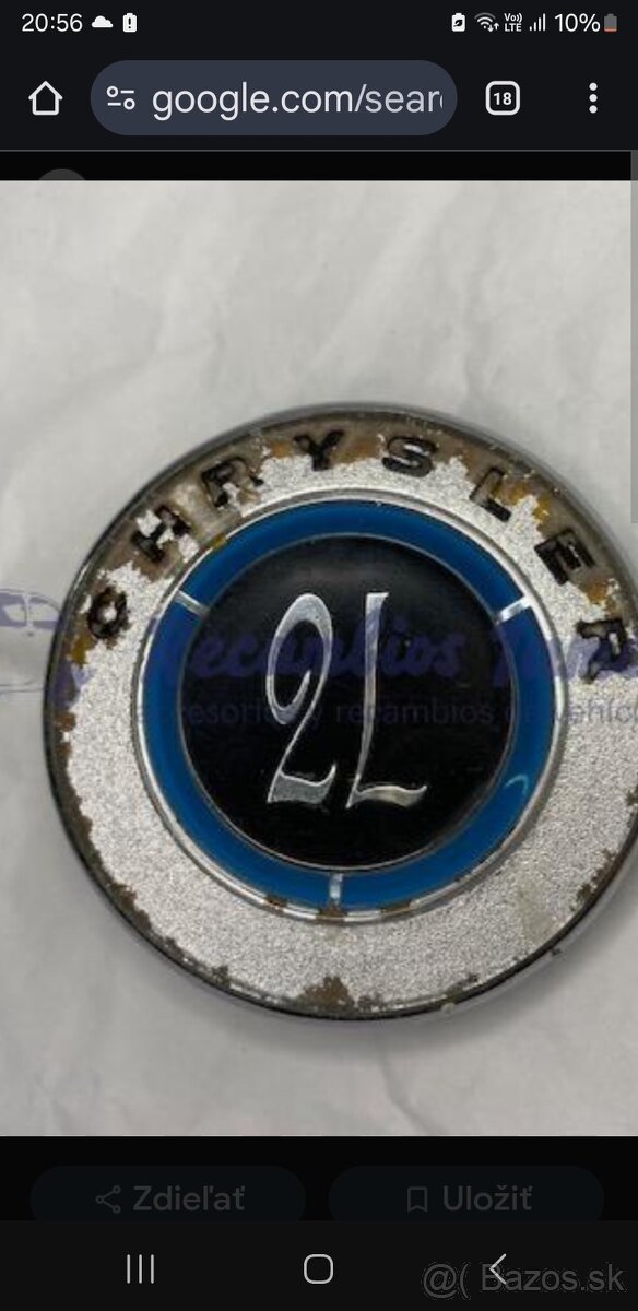 Kúpim emblemy na chrysler 180 2.0l