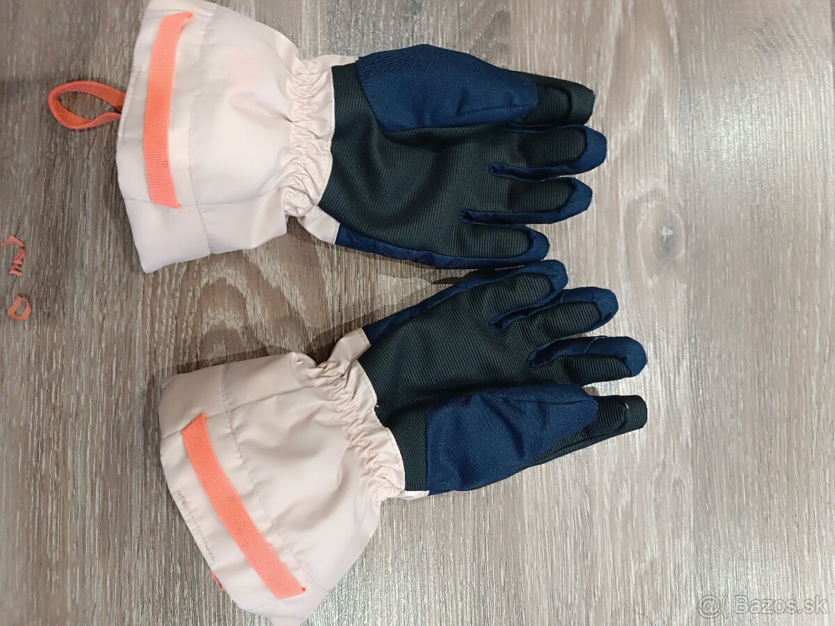 Lyžiarske rukavice dievčenské