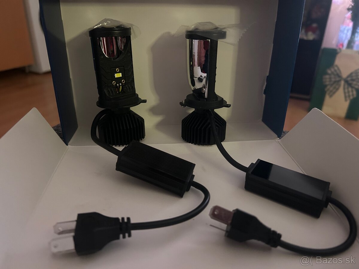 LED H7 H4 so šošovkou