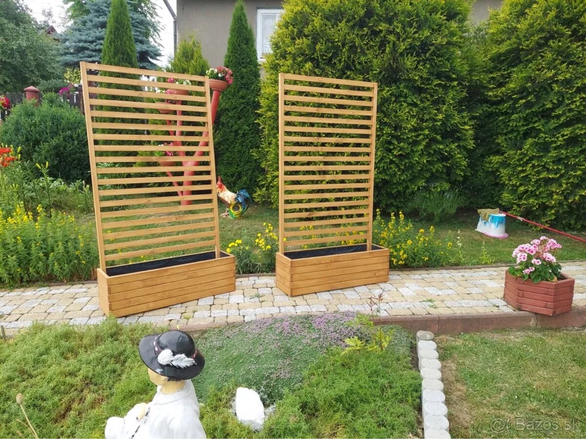 Vyvýšený zahon s pergolou