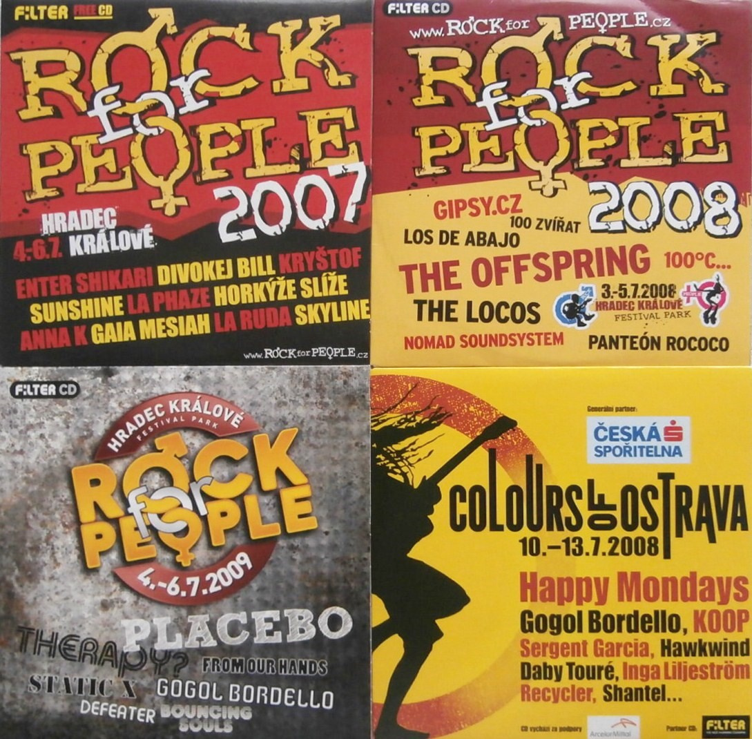CD Rock for People a Colours of Ostrava
