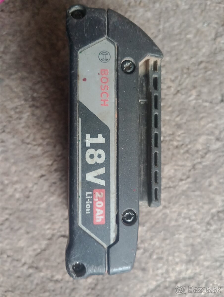 Bosch 18v 2Ah batéria funkčná