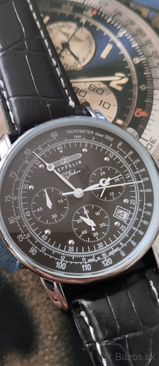 hodinky Zeppelin 100 Jahre Hodinky s chronografem Graf Zeppe