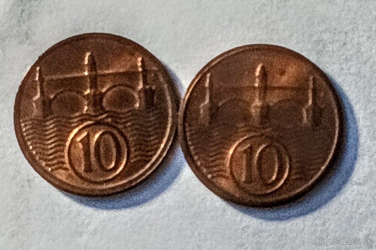 MINCE ČSR 10HAL 1922,1925 DUO