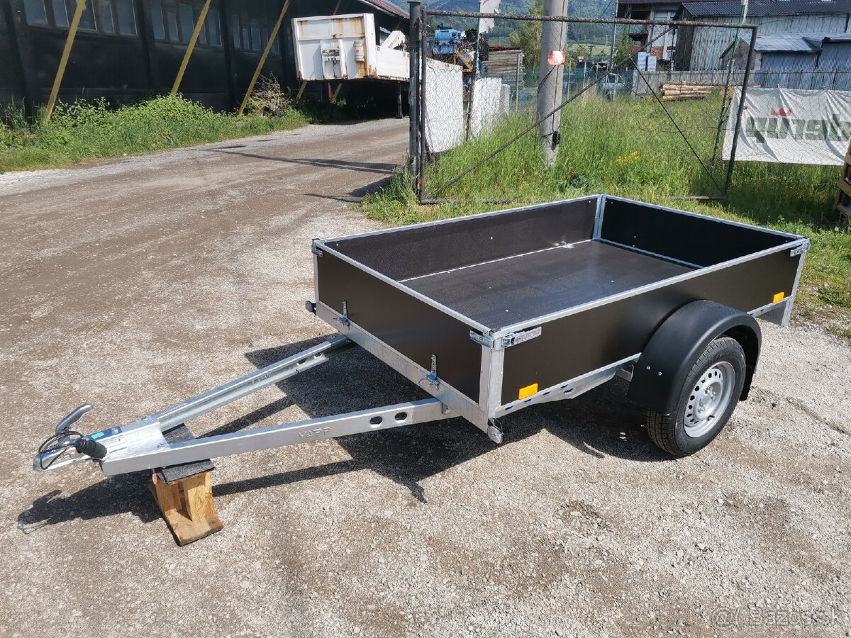 Prívesný vozík Profi, náprava na 1300kg