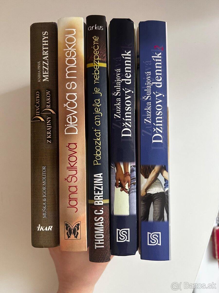 Predám knihy - beletria, fantasy, romány