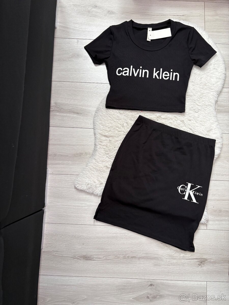 Cierna suknova suprava calvin klein