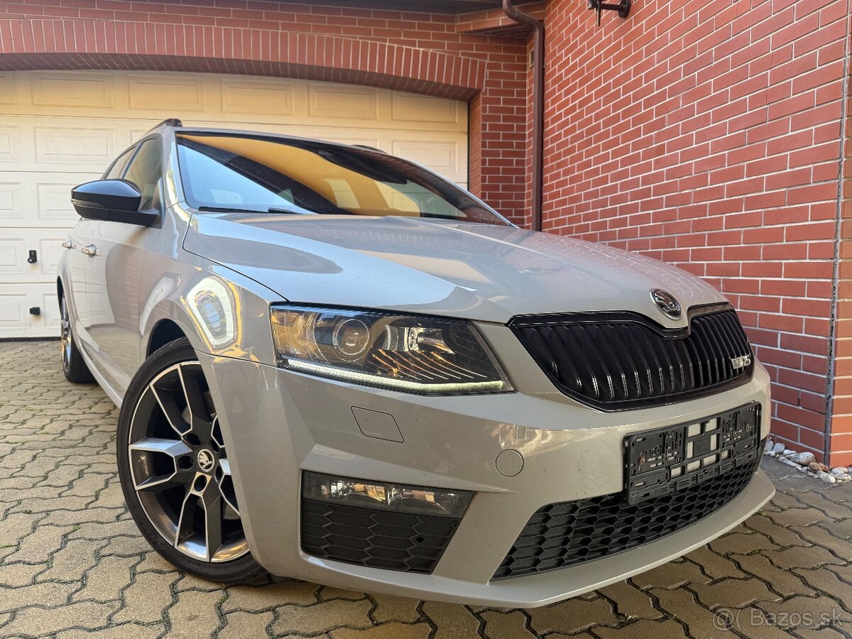 ŠKODA OCTAVIA RS 2.0 TSI 162kW CHALLENGE MANUÁL